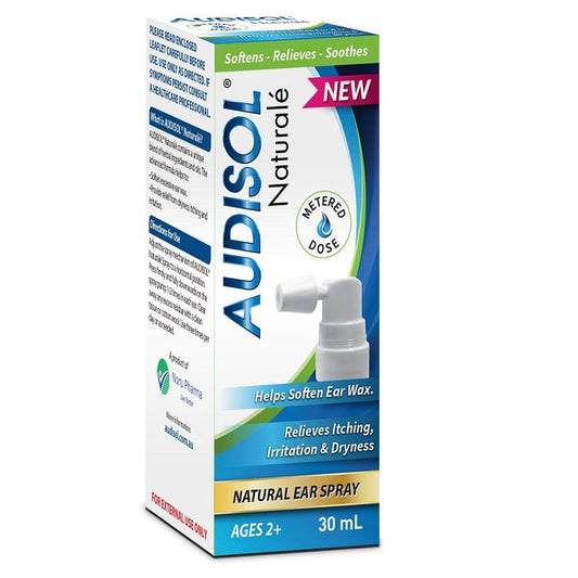 Audisol Naturale Ear Spray 30ml - Cutprice Online
