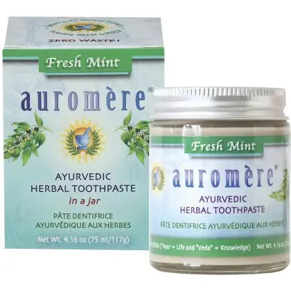 Toothpaste Ayurvedic Fresh Mint Toothpaste in a Jar 117g - Cutprice Online