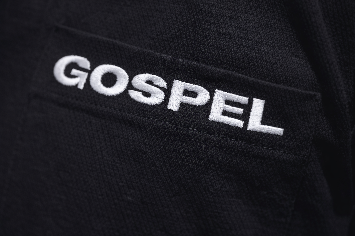 GOSPEL APAREL - BLACK GRAVE TO GLORY BUTTON UP