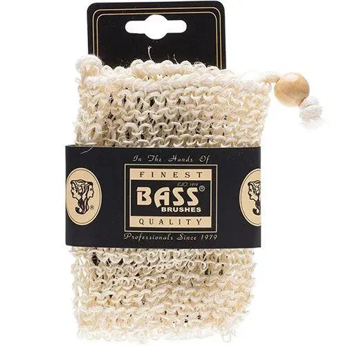 Bass Body Care Sisal Soap Holder Pouch With Drawstring, Firm 1 BASS BODY