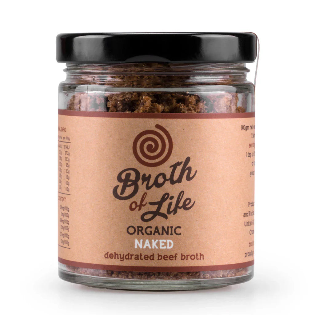 Broth Of Life Organic Dehydrated Beef Broth Naked 90GM - Cutprice Online