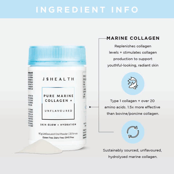 JSHEALTH Pure Marine Collagen 90g - Cutprice Online