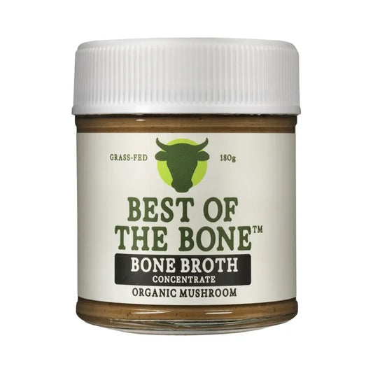 Best of The Bone Bone Broth Beef Concentrate Organic Mushrooms 180g