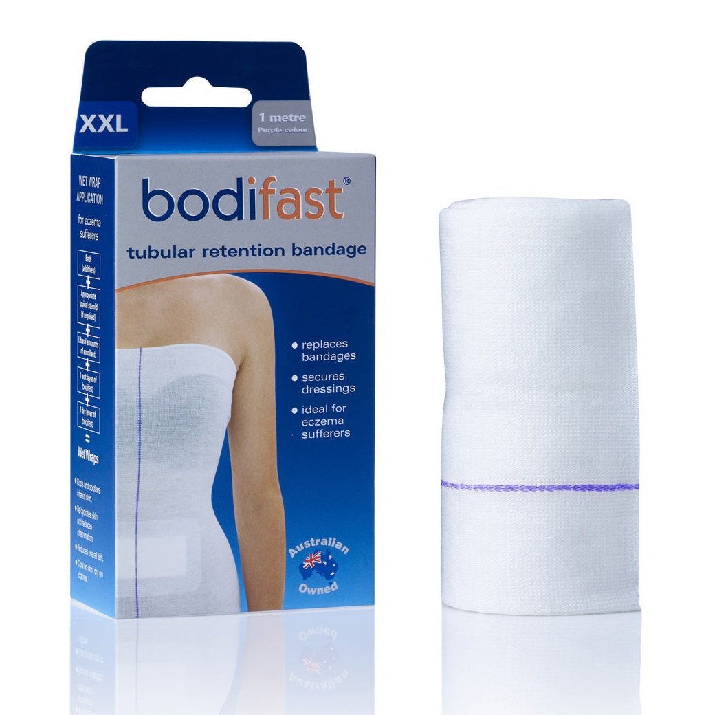 Bodifast Tubular Retention Bandage 3.5cm X 2m Red - Cutprice Online