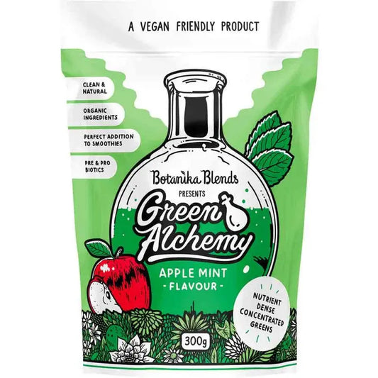 Botanika Blends Green Alchemy Nutrient Dense Greens Apple Mint 300g BOTANIKA BLENDS