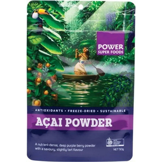 POWER SUPER FOODS Acai Powder "The Origin Series" 50g POWER SUPER FOODS