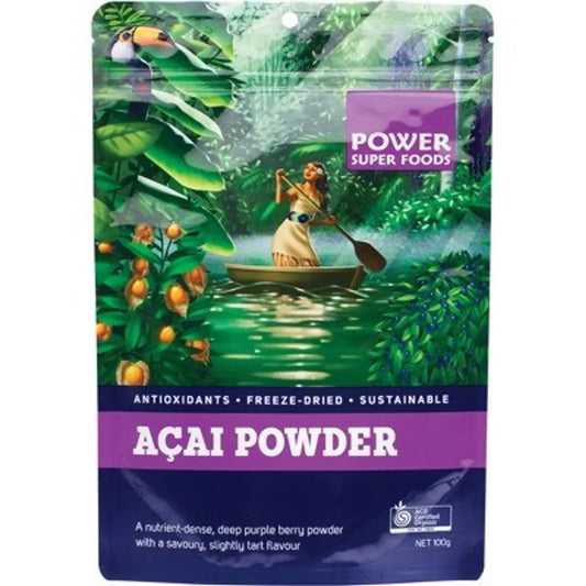 POWER SUPER FOODS Acai Powder "The Origin Series" 100g POWER SUPER FOODS