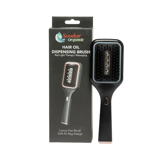 Soodox Organic Hair Oil Dispensing Brush Black