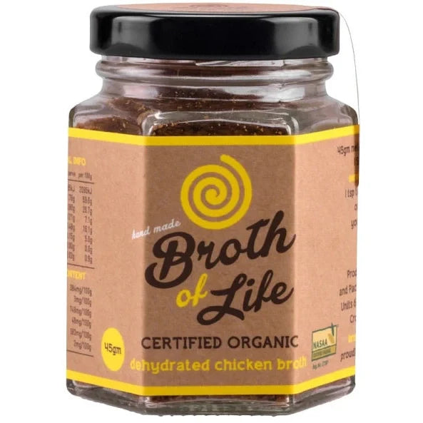 Broth Of Life Organic Dehydrated Chicken Broth Jar 45G - Cutprice Online