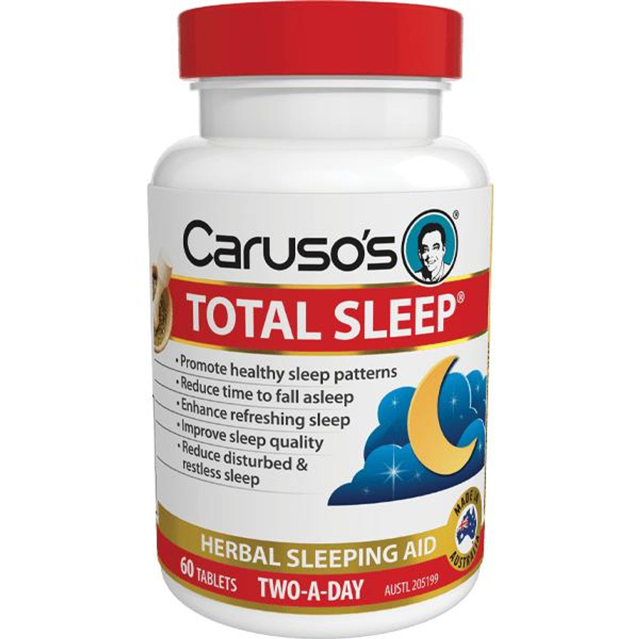Caruso's Total Sleep 60 Tablets - Cutprice Online