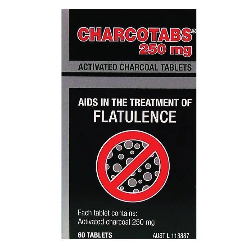 Charcotabs 250mg 60 Tablets CHARCOTABS