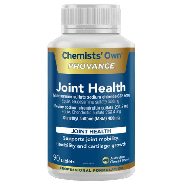 Chemists' Own Provance Joint Health 90 Tablets - Cutprice Online