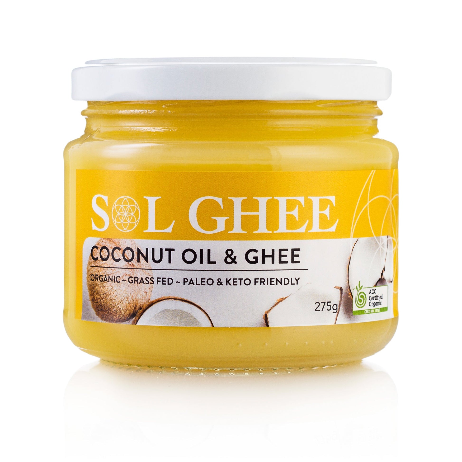 SOL ORGANICS Coconut Oil & Ghee 275g - Cutprice Online
