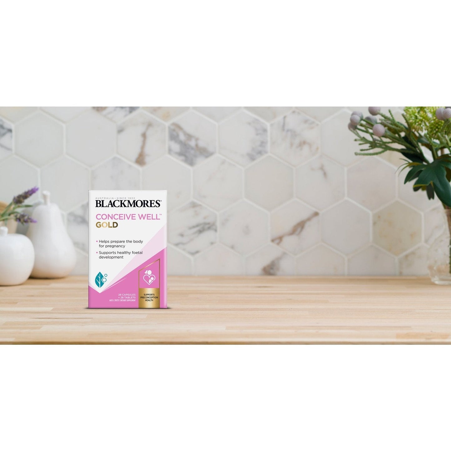 Blackmores Conceive Well Gold 28 Tablets + 28 Capsules - Cutprice Online