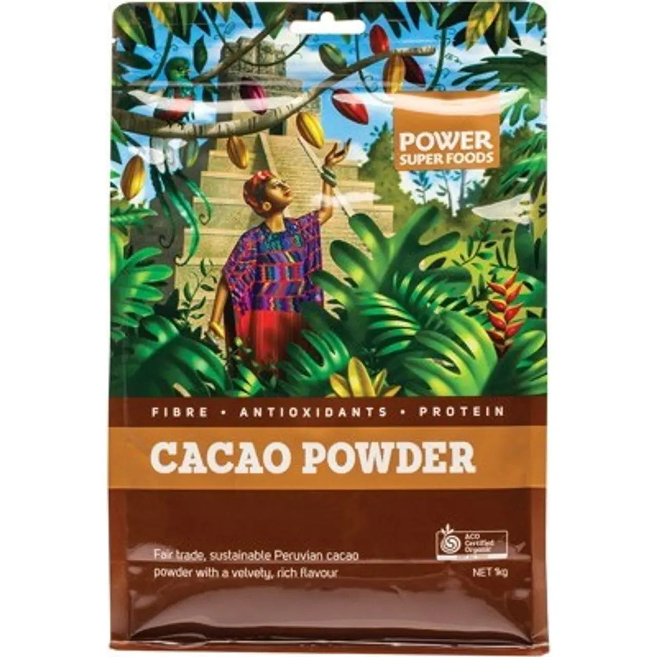 POWER SUPER FOODS Cacao Powder "The Origin Series" 1kg POWER SUPER FOODS