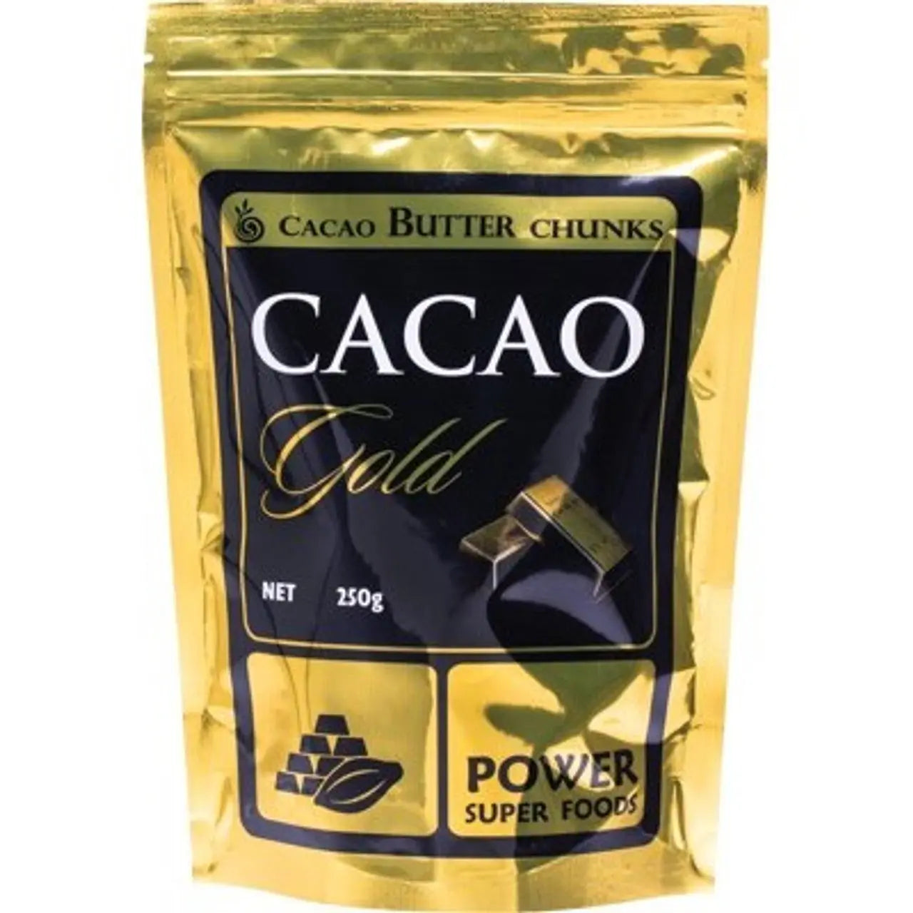 POWER SUPER FOODS Cacao Gold Butter (Chunks) 250g POWER SUPER FOODS