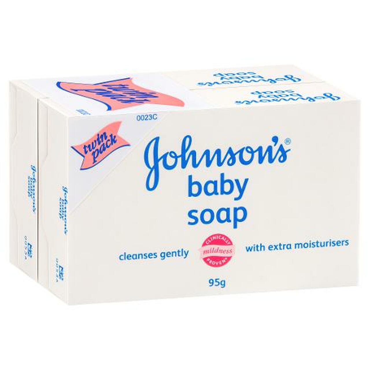 Johnson’s Baby Soap Bar Twin Pack 2 x 95g - Cutprice Online