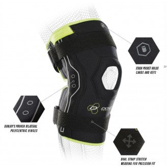 DONJOY PERFORMANCE BIONIC HINGED KNEE BRACE  (DP151KB04) - Cutprice Online