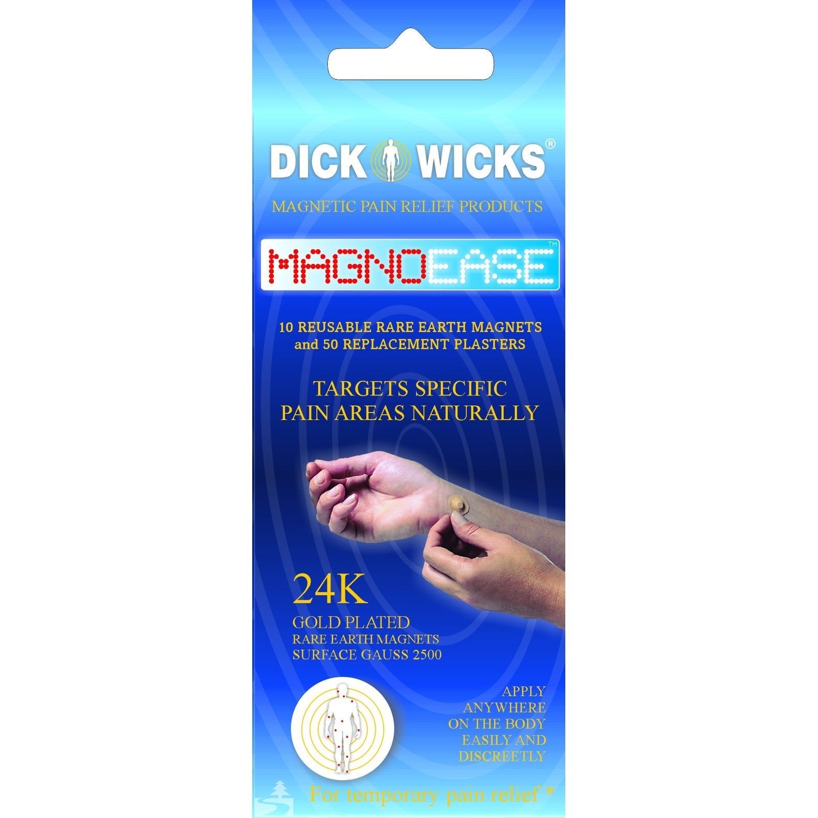 MAGNOEASE 10 SPOT MAGNET PACK & REPLACEMENT PLASTERS - Cutprice Online