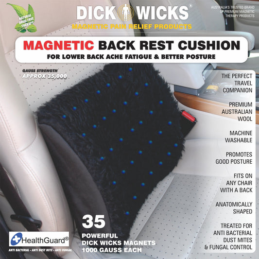 DICK WICKS DELUXE BACK REST CUSHION - Cutprice Online