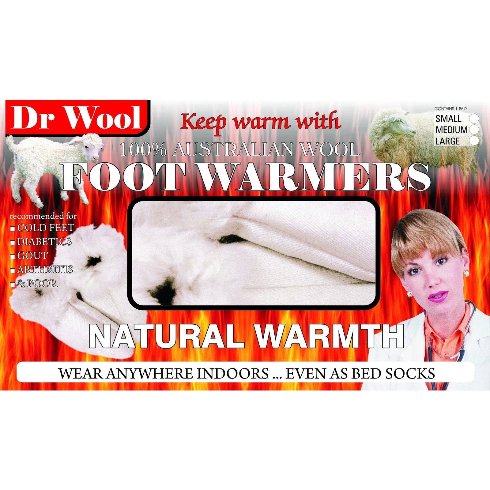 DR WOOL FOOTWARMERS - Cutprice Online