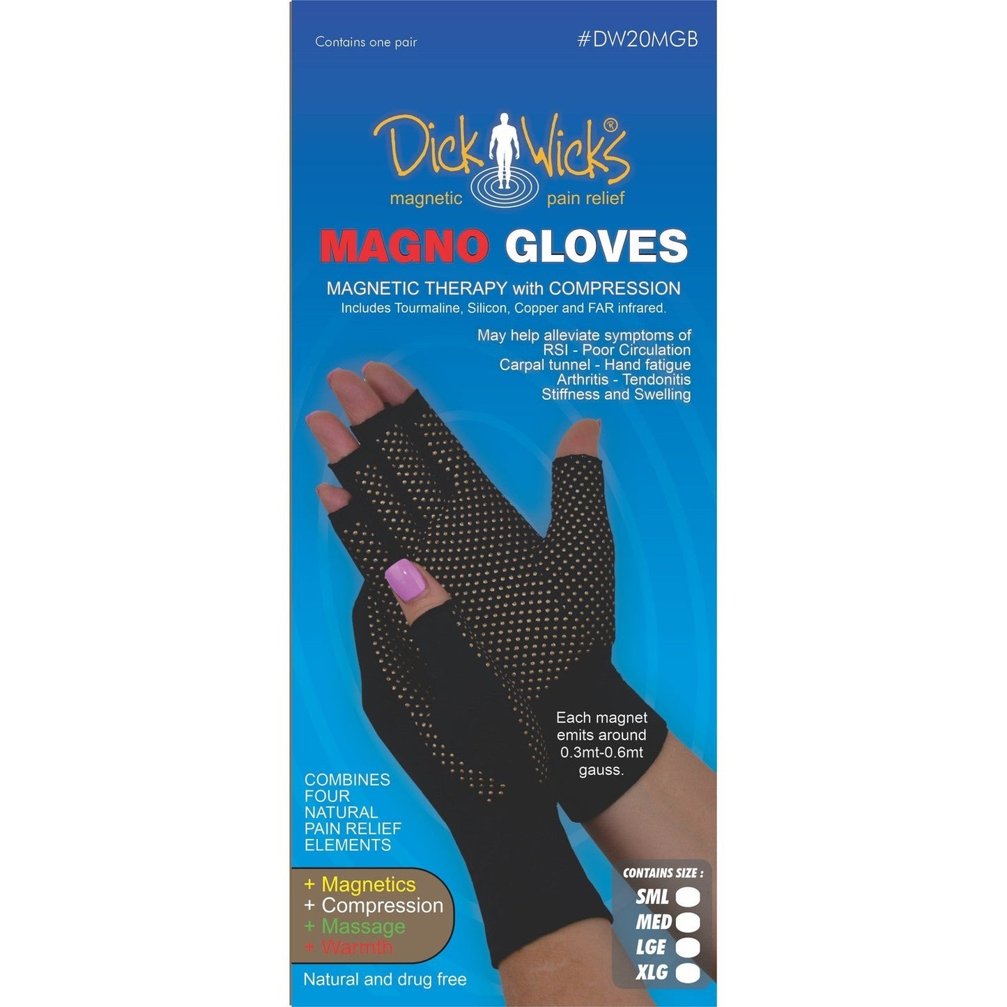 DICK WICK MAGNO GLOVES (PAIR) - Cutprice Online