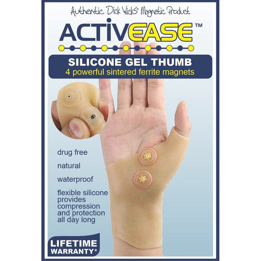 Activease Silicone Gel Thumb/wrist Brace With Magnets - Cutprice Online