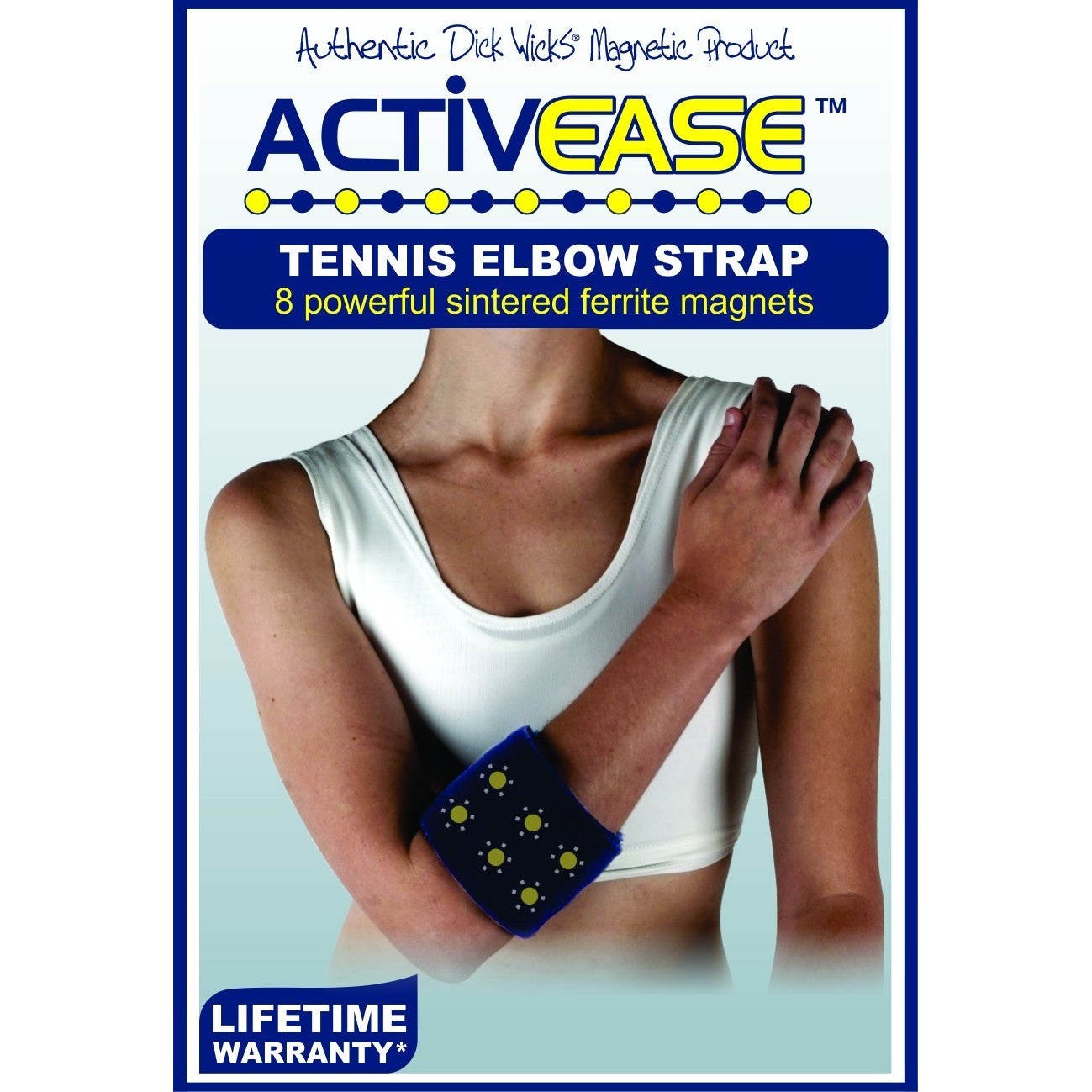 Activease Thermal Magnetic Tennis Elbow Strap With Magnets by Dick Wick - Cutprice Online
