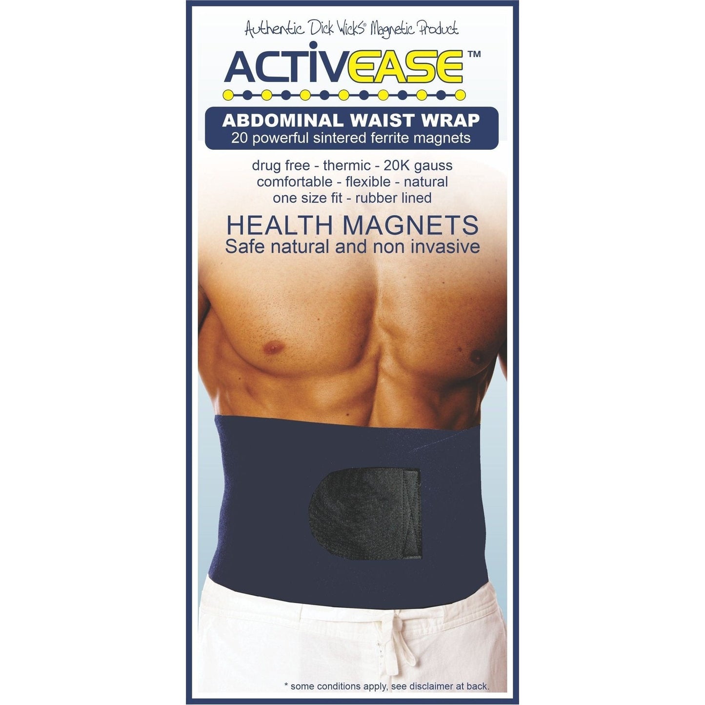 Activease Thermal Waist Wrap With Magnets by Dick Wicks - Cutprice Online