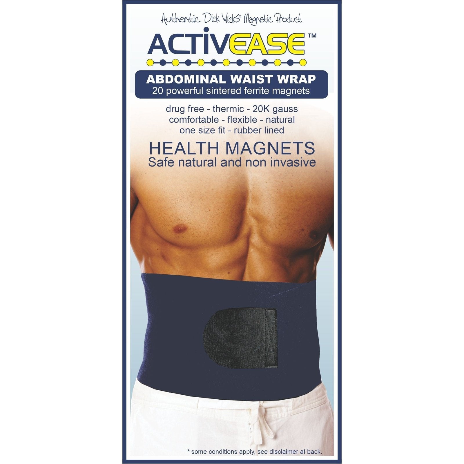 Activease Thermal Waist Wrap With Magnets by Dick Wicks - Cutprice Online