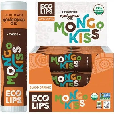 ECO LIPS Lip Balm (Super Size) Mongo Kiss - Blood Orange  15x7g ECO LIPS
