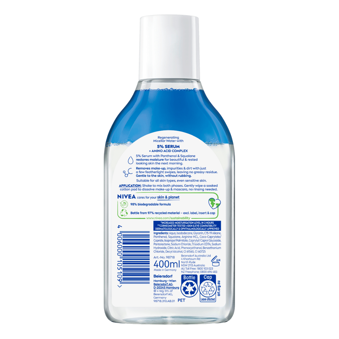 Nivea Micellar Water Regenerating 400ml - Cutprice Online