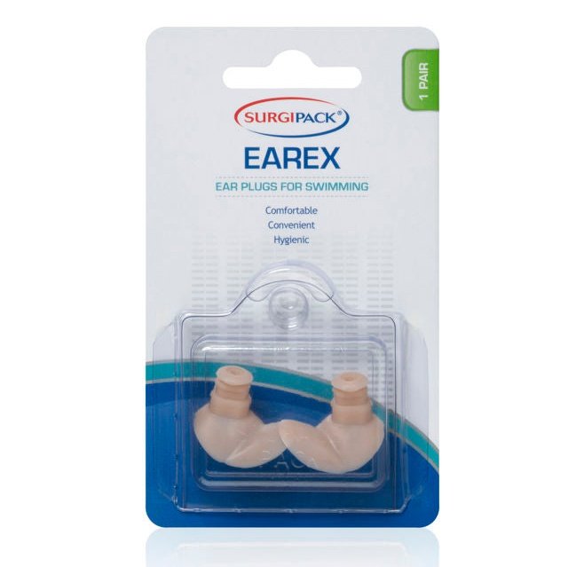 SURGIPACK EAREX Ear Plugs for Swimming 1 Pair 6248 - Cutprice Online