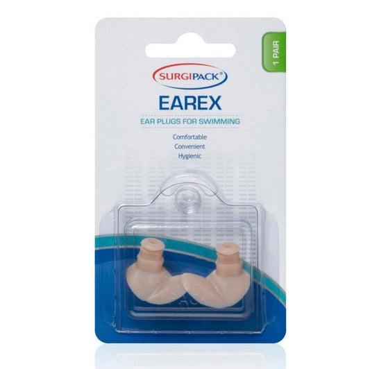 SURGIPACK EAREX Ear Plugs for Swimming 1 Pair 6248 - Cutprice Online