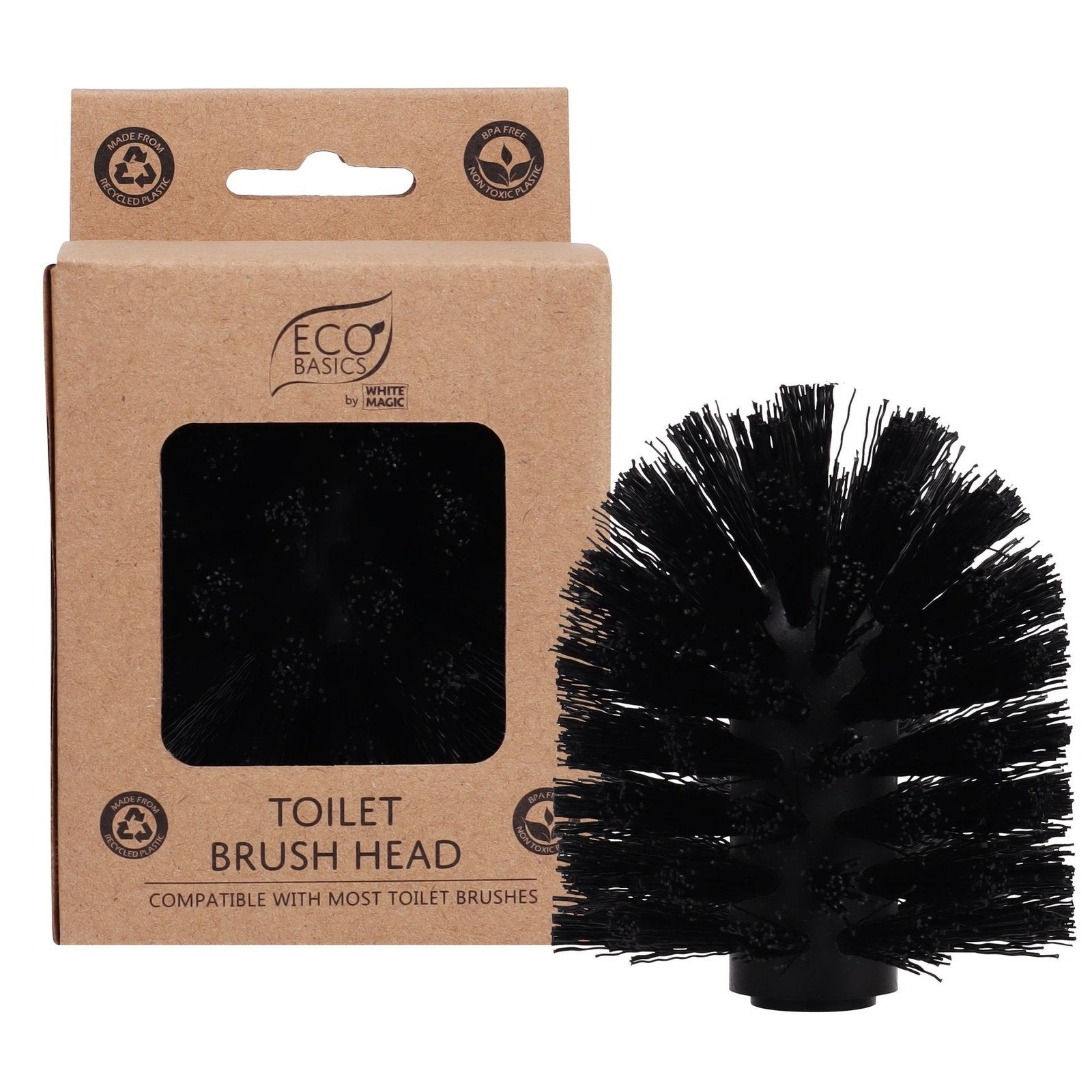 White Magic Eco Basics Toilet Brush Head 1Pk - Cutprice Online
