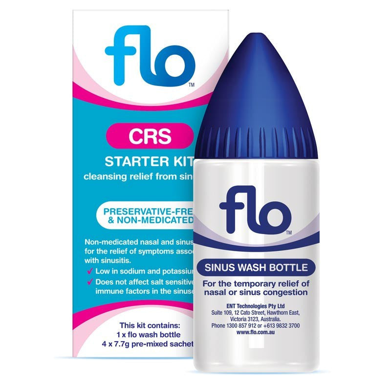 Flo CRS Starter Kit Bottle Plus 4 Sachets - Cutprice Online