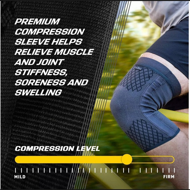 FUTURO Premium Compression Knee Sleeve with Stabilizers Small