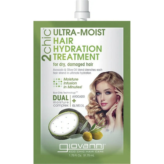 Giovanni Hair Hydration Treatment Ultra-Moist (Dry, Damaged Hair) 51ml GIOVANNI
