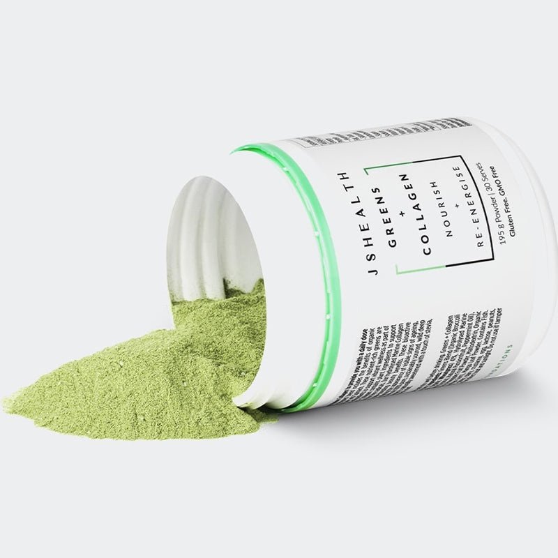 JSHEALTH Greens + Collagen 195g - Cutprice Online