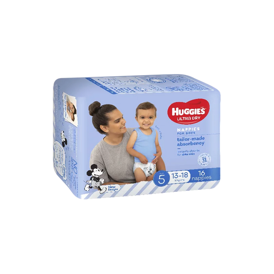 HUGGIES WALKER BOY 16PK - Cutprice Online