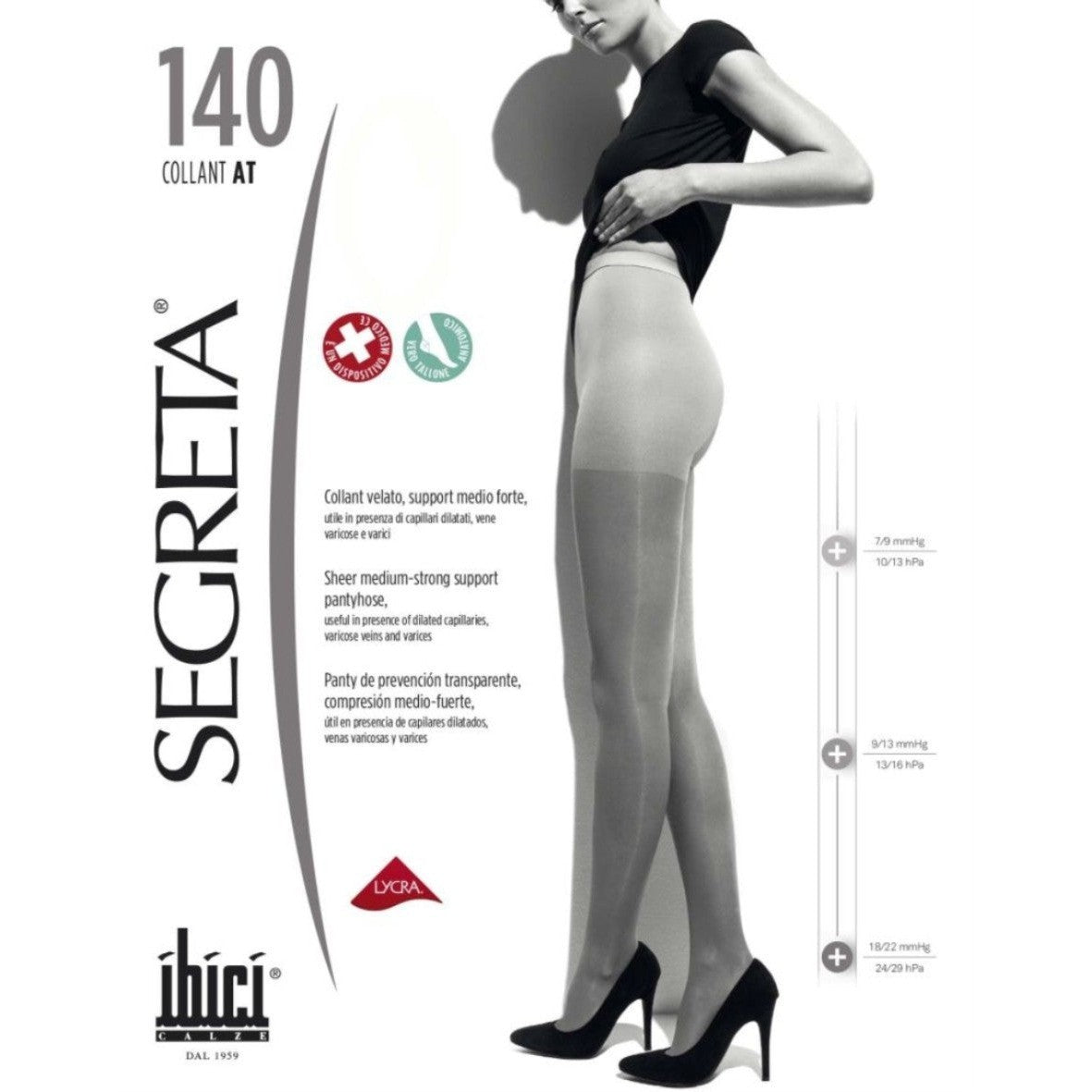 IBICI SHEER SUPPORT PANTYHOSE (MED/STRONG) - Cutprice Online