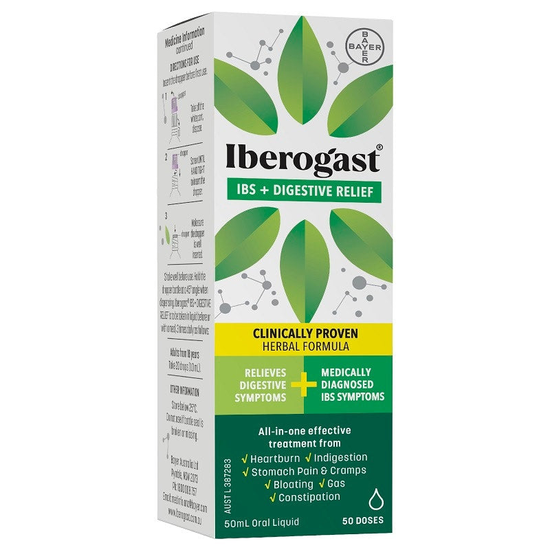 Iberogast IBS + Digestive Relief Oral Liquid 50ml - Cutprice Online