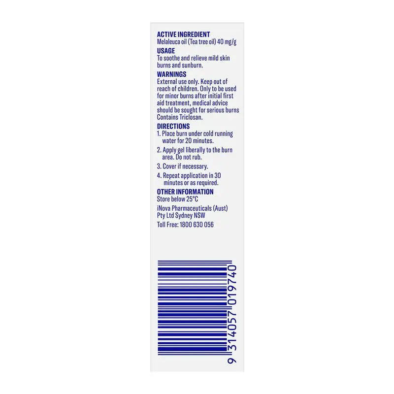 Burnaid Burn  Gel 25g