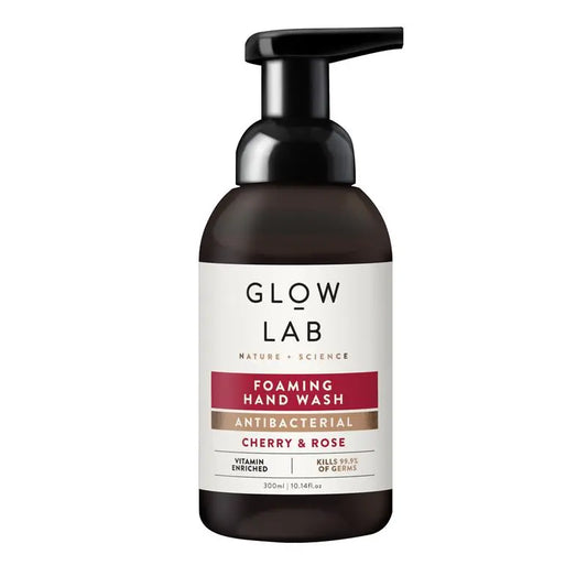 Glow Lab Antibacterial Foaming Cherry & Rose Hand Wash 300ml