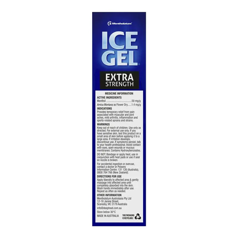 ICE Gel Extra Strength 100g