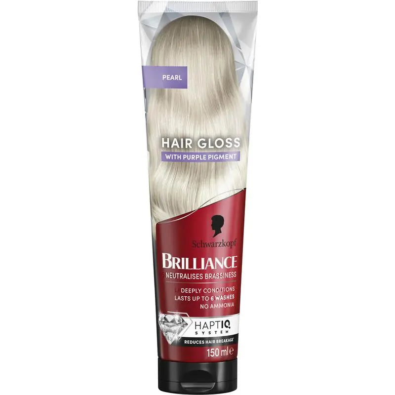 Schwarzkopf Brilliance Gloss Pearl Blonde Hair Dye Conditioner 150ml