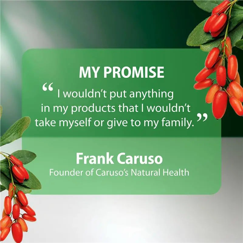 Carusos Berberine Crave Less 42 Tablets