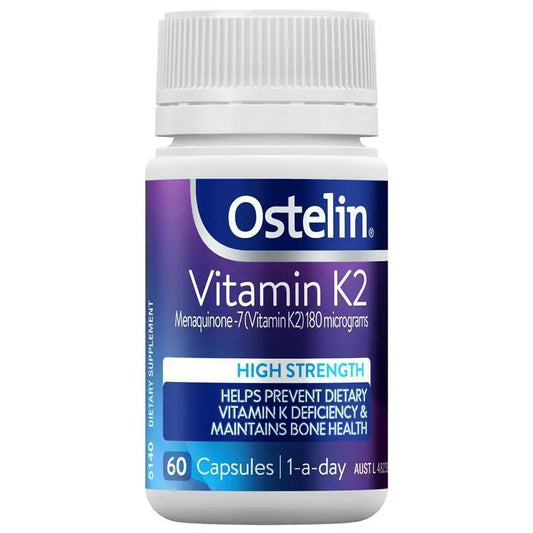 Ostelin Vitamin K2 High Strength 60 Capsules