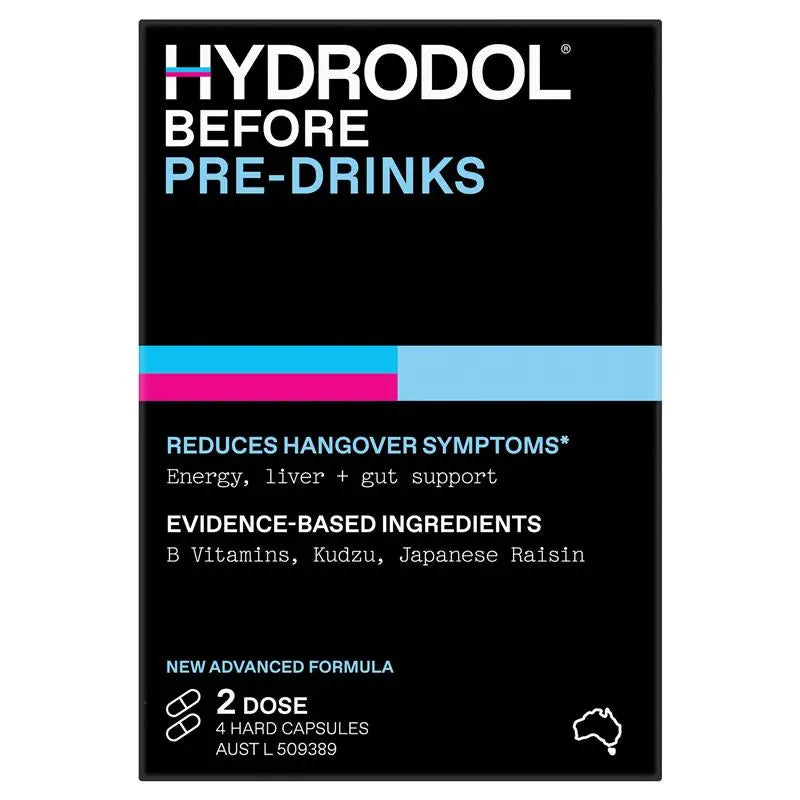 Hydrodol Before 2 Dose 4 Capsules