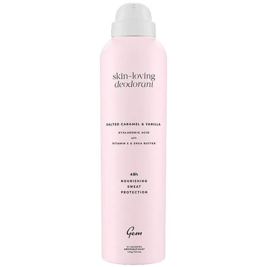 GEM Skin-Loving Salted Caramel and Vanilla Deodorant Spray 127g